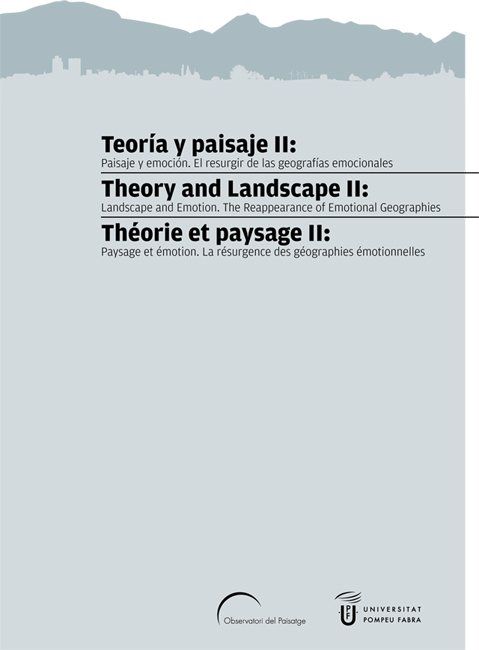 Portada llibre Teoría y paisaje